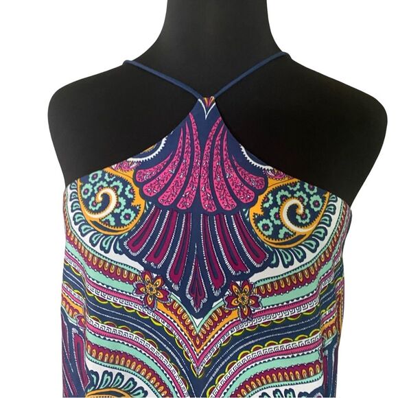 Renee C. Tank Size in Colorful Abstract Design Size XL - Picture 5 of 7